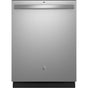 GE Appliances - Top Control with Plastic Interior Dishwasher with Sanitize Cycle and Dry Boost - Stainless Steel