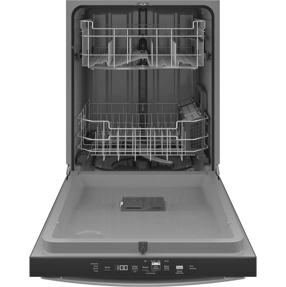 Top Control with Plastic Interior Dishwasher with Sanitize Cycle and Dry Boost