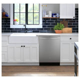 Top Control with Plastic Interior Dishwasher with Sanitize Cycle and Dry Boost