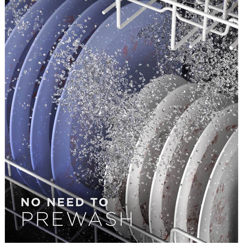 Top Control with Plastic Interior Dishwasher with Sanitize Cycle and Dry Boost