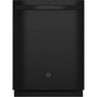 GE Appliances - Top Control with Plastic Interior Dishwasher with Sanitize Cycle and Dry Boost - Black