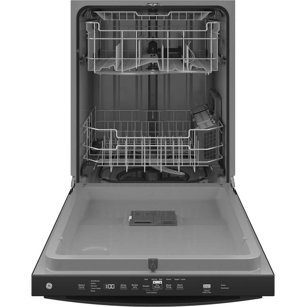 Top Control with Plastic Interior Dishwasher with Sanitize Cycle and Dry Boost