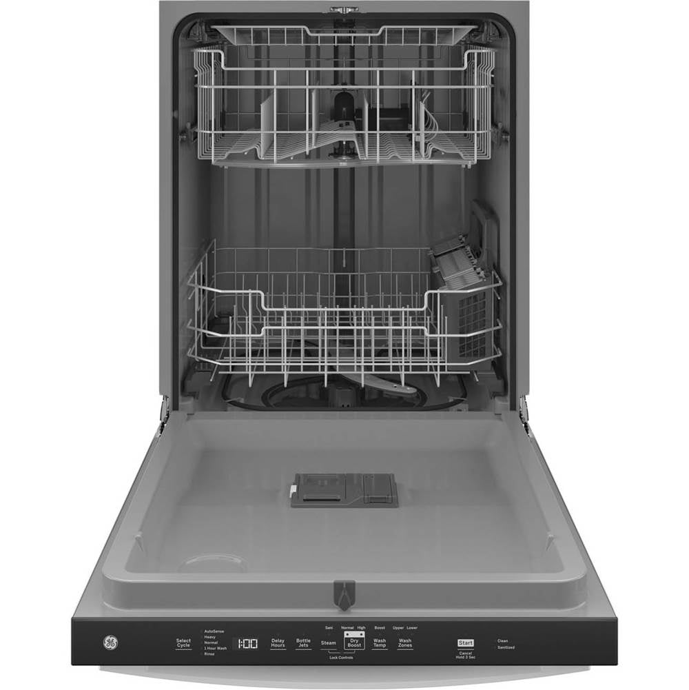 Top Control with Plastic Interior Dishwasher with Sanitize Cycle and Dry Boost