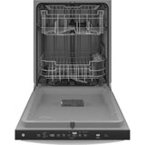 Top Control with Plastic Interior Dishwasher with Sanitize Cycle and Dry Boost