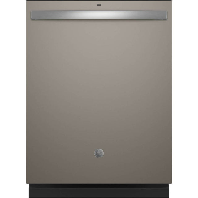 GE Appliances - Top Control with Plastic Interior Dishwasher with Sanitize Cycle and Dry Boost - Slate