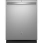 GE Appliances - Top Control with Plastic Interior Dishwasher with Sanitize Cycle and Dry Boost - Stainless Steel