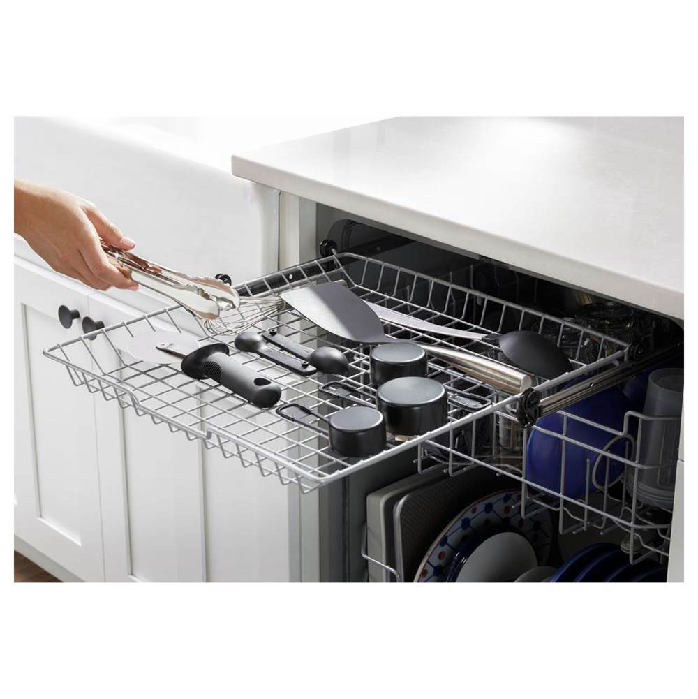 Top Control with Plastic Interior Dishwasher with Sanitize Cycle and Dry Boost