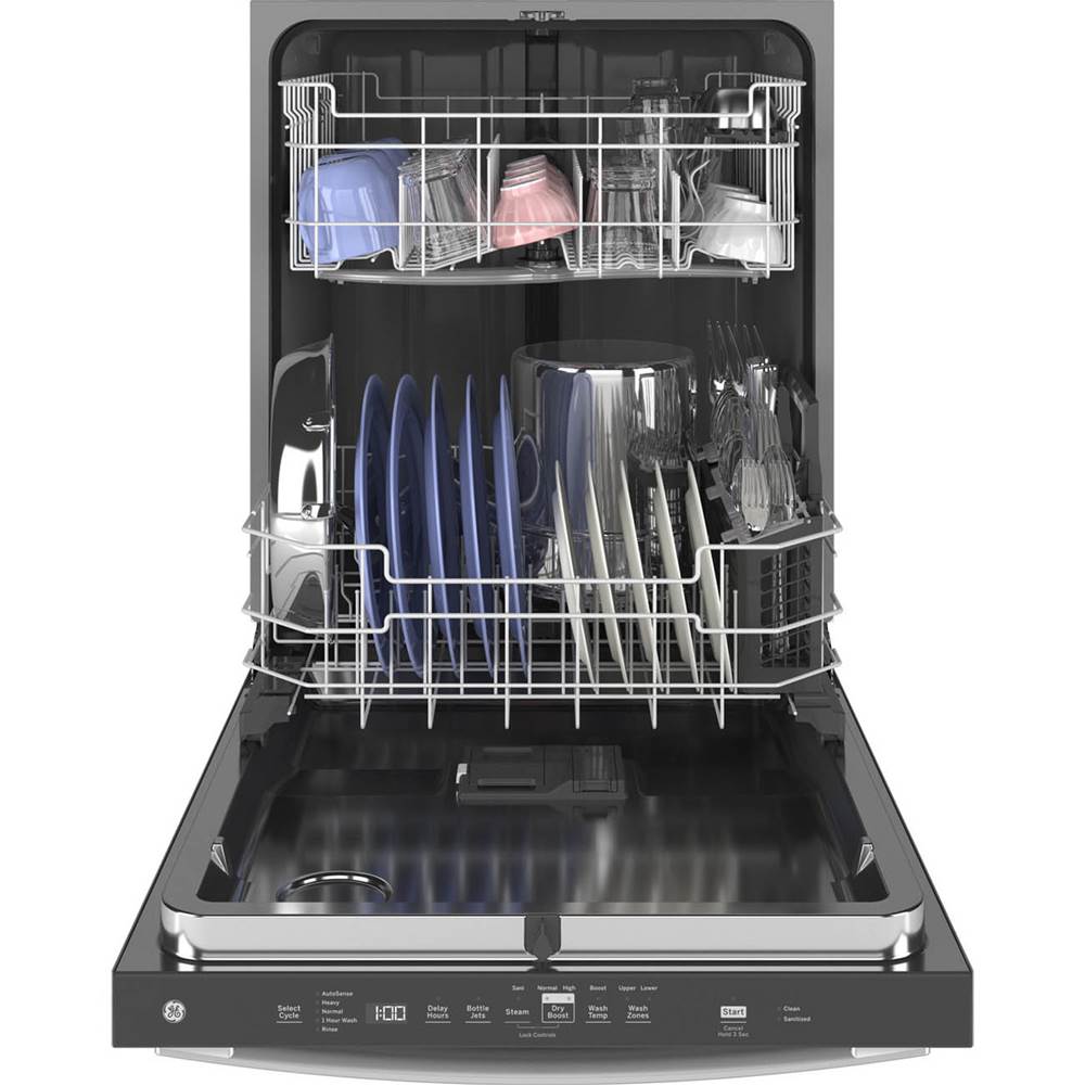 Top Control with Stainless Steel Interior Door Dishwasher with Sanitize Cycle and Dry Boost