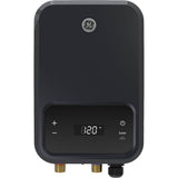 GE Appliances - Tankless Electric Water Heater - Diamond Gray