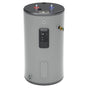 GE Appliances - Smart 30 Gallon Short Electric Water Heater - Gray