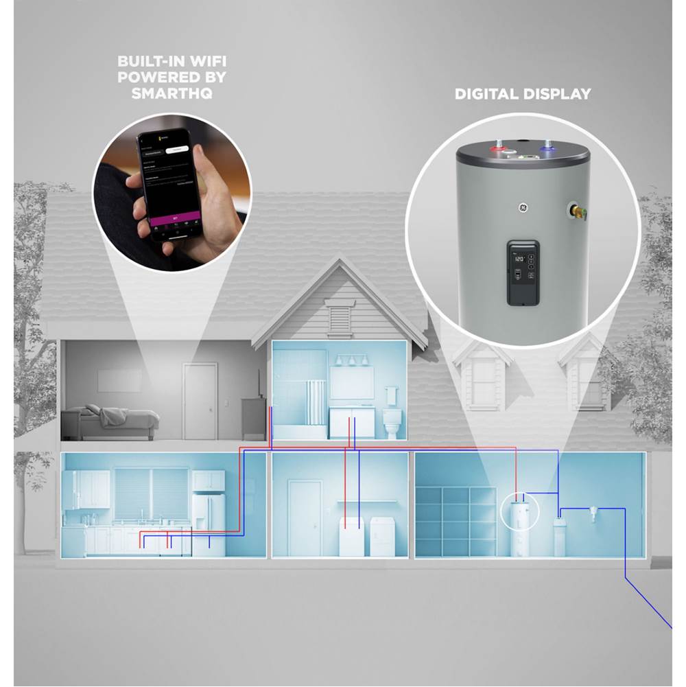 Smart 30 Gallon Tall Electric Water Heater