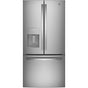 GE Appliances - ENERGY STAR 23.6 Cu. Ft. French-Door Refrigerator - Stainless Steel