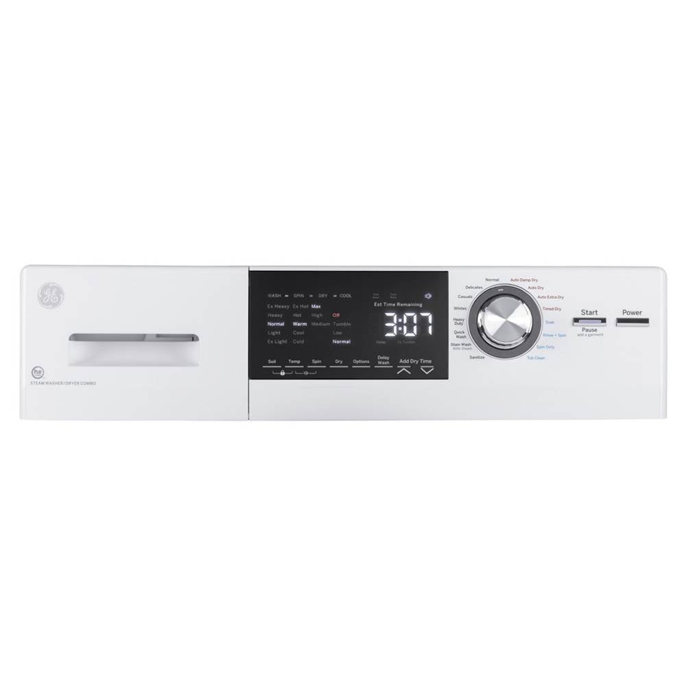 GE 24'' 2.4 Cu. Ft.Capacity Front Load Washer/Condenser Dryer Combo