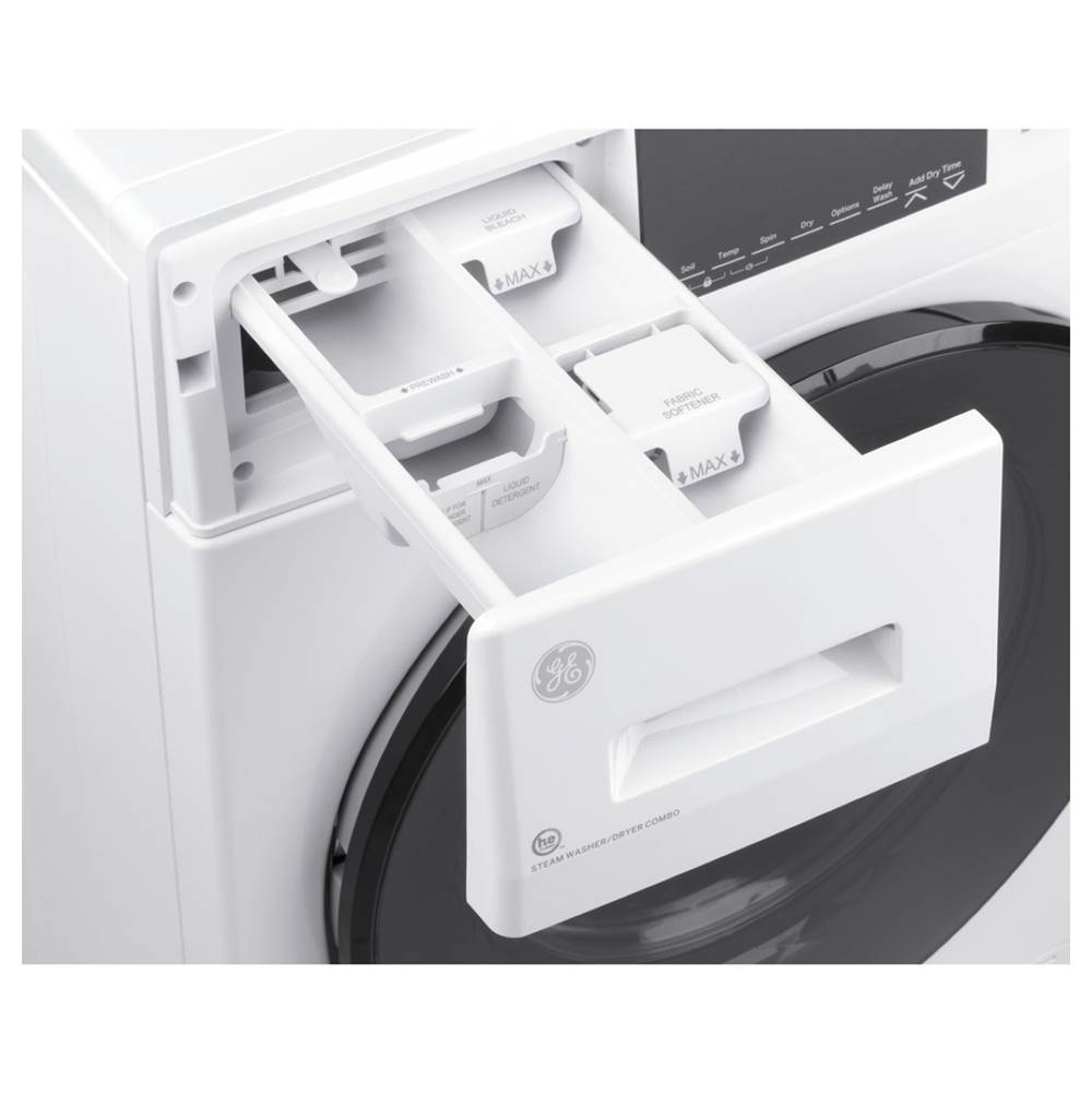GE 24'' 2.4 Cu. Ft.Capacity Front Load Washer/Condenser Dryer Combo