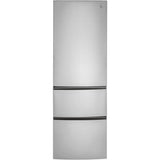 GE Appliances - 11.9 Cu. Ft. Bottom-Freezer Refrigerator - Stainless Steel