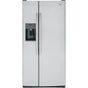 GE Appliances - 23.0 Cu. Ft. Side-By-Side Refrigerator - Stainless Steel