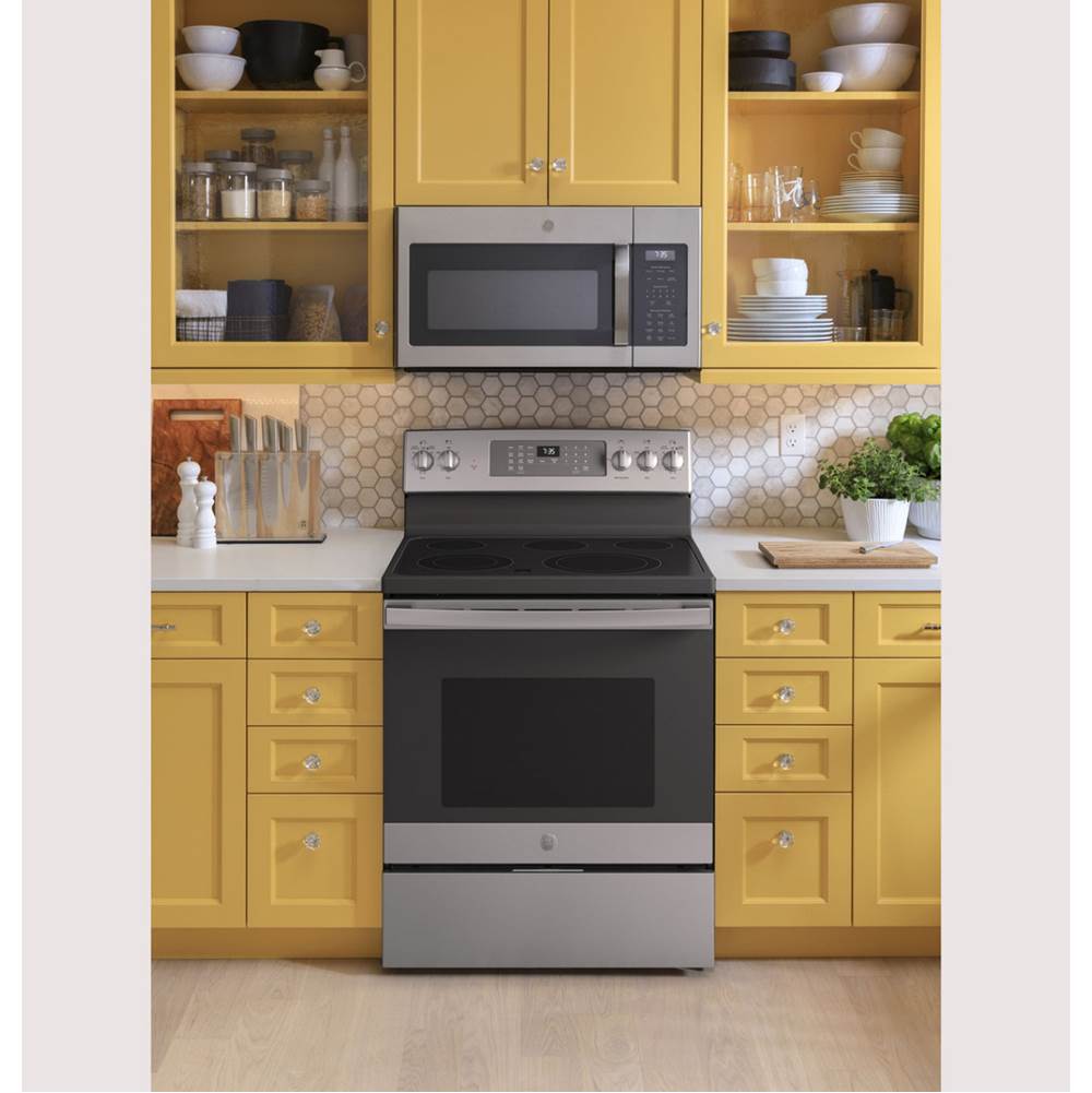 30'' Free-Standing Electric Convection Ranwith No Preheat Air Fry