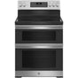 GE Appliances - GE 30'' Free-Standing Electric Double Oven Convection Range