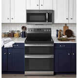 GE 30'' Free-Standing Electric Double Oven Convection Range