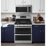 GE 30'' Free-Standing Gas Double Oven Convection Range