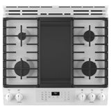 30'' Slide-In Front-Control Convection Gas Range with No Preheat Air Fry