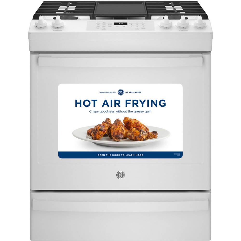 30'' Slide-In Front-Control Convection Gas Range with No Preheat Air Fry