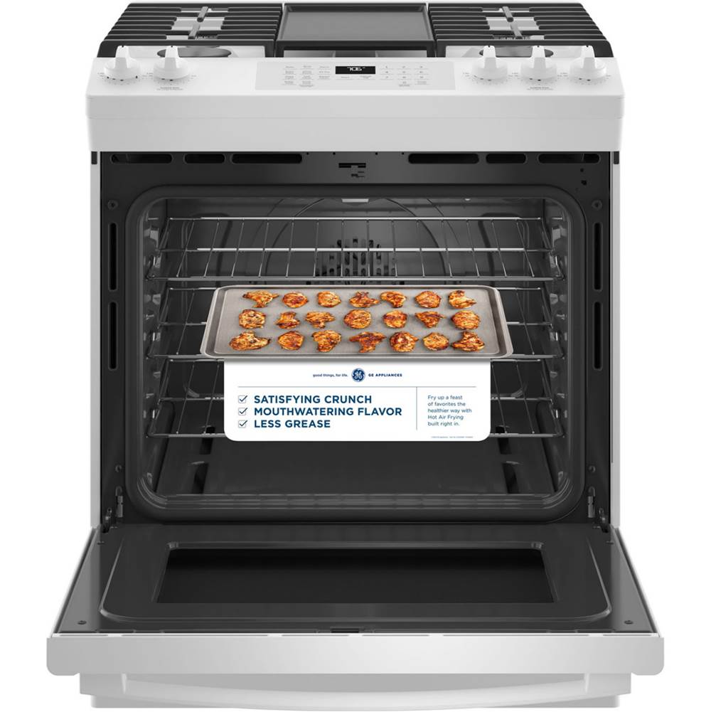 30'' Slide-In Front-Control Convection Gas Range with No Preheat Air Fry