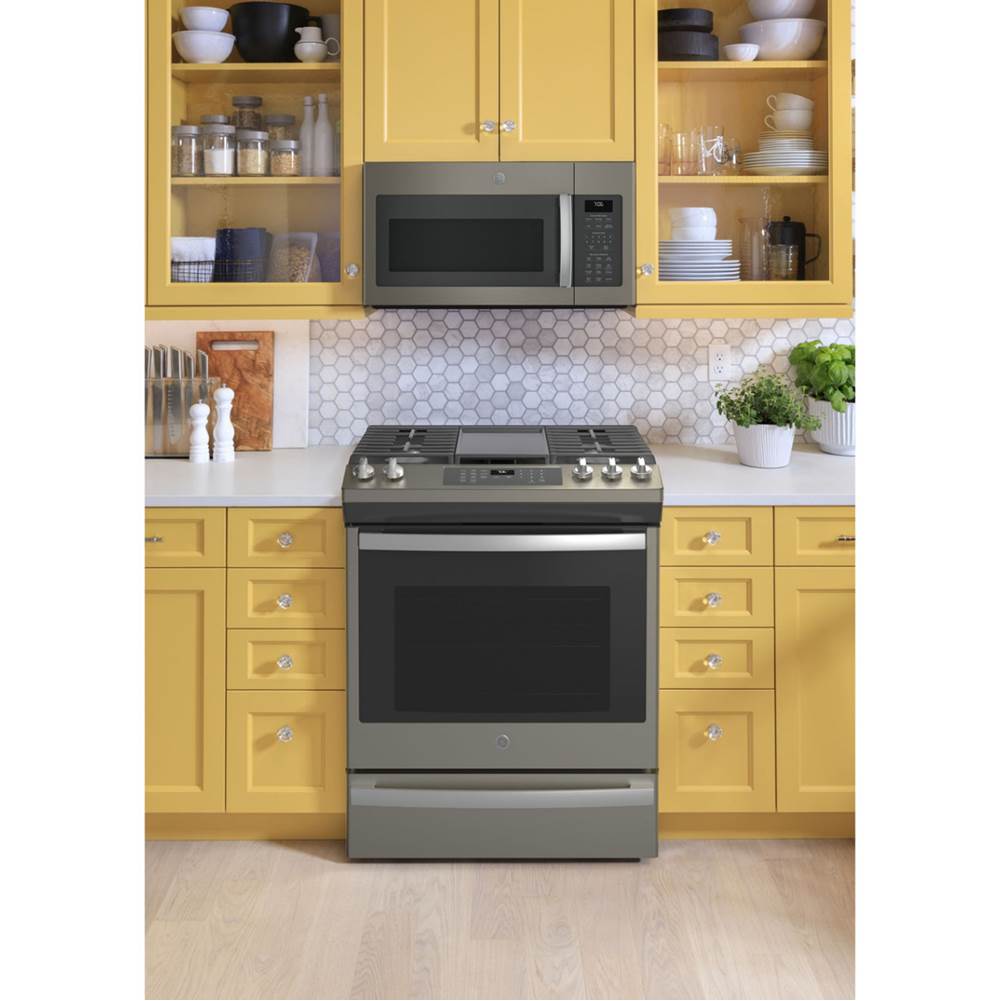 30'' Slide-In Front-Control Convection Gas Range with No Preheat Air Fry