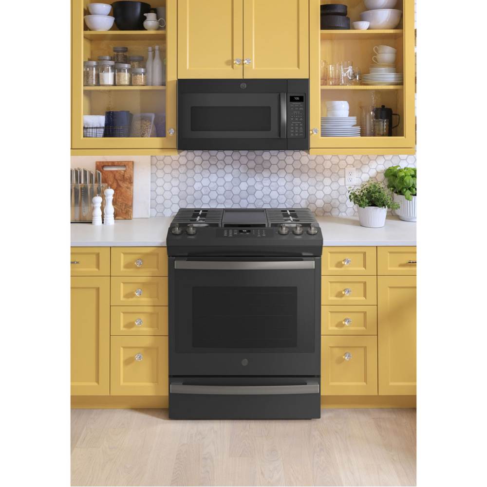 30'' Slide-In Front-Control Convection Gas Range with No Preheat Air Fry