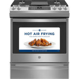 30'' Slide-In Front-Control Convection Gas Range with No Preheat Air Fry