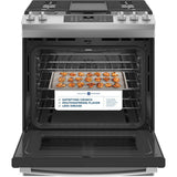 30'' Slide-In Front-Control Convection Gas Range with No Preheat Air Fry