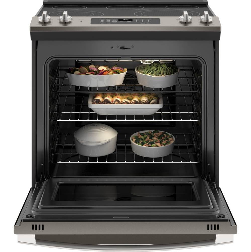 30'' Slide-In Electric Convection Ranwith No Preheat Air Fry