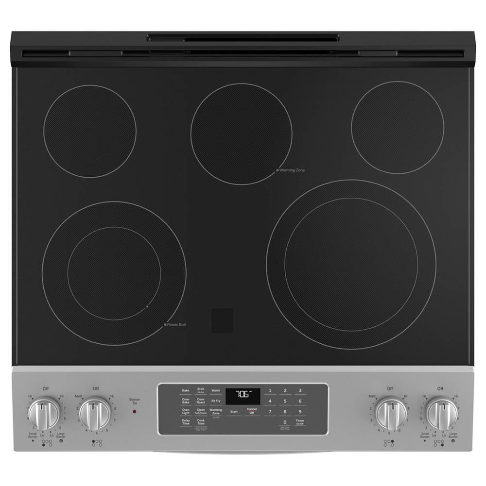 30'' Slide-In Electric Convection Ranwith No Preheat Air Fry