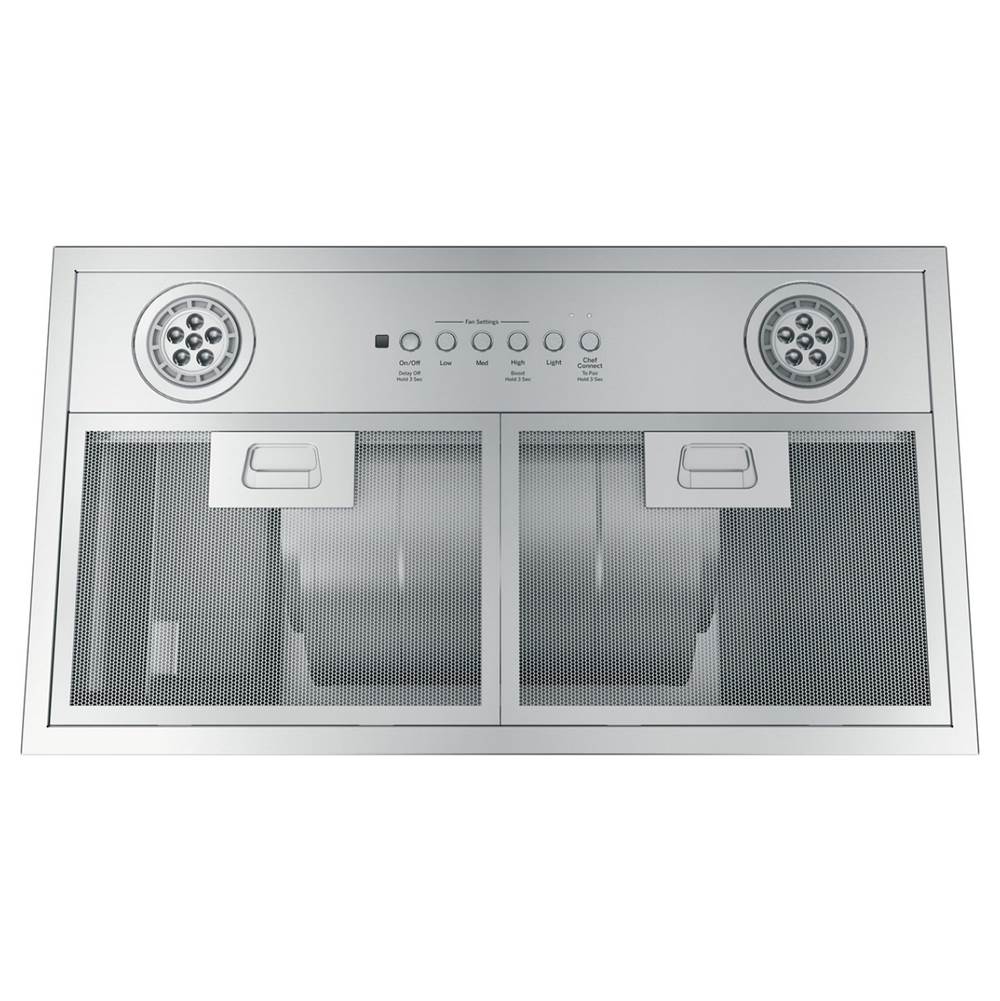 GE Appliances - 30'' Custom Hood Insert w/ Dimmable LED Lighting