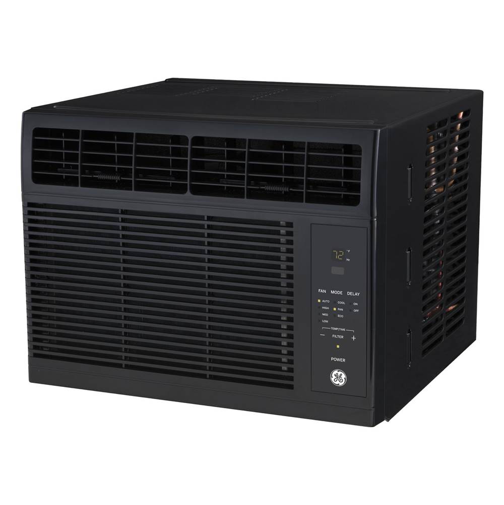 5,000 BTU Electronic Window Air Conditioner for Small Rooms up to 150 sq ft., Black