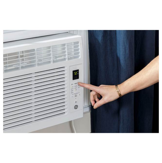 6,000 BTU Electronic Window Air Conditioner for Small Rooms up to 250 sq ft.