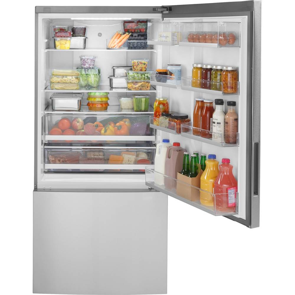 ENERGY STAR 17.7 Cu. Ft. Counter-Depth Bottom-Freezer Refrigerator