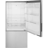 ENERGY STAR 17.7 Cu. Ft. Counter-Depth Bottom-Freezer Refrigerator