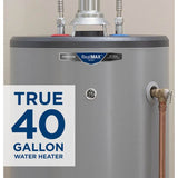 RealMAX Premium 40-Gallon Short Natural Gas Atmospheric Water Heater