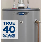RealMAX Platinum 40-Gallon Tall Natural Gas Atmospheric Water Heater