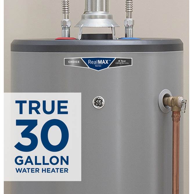 RealMAX Choice 30-Gallon Short Liquid Propane Atmospheric Water Heater