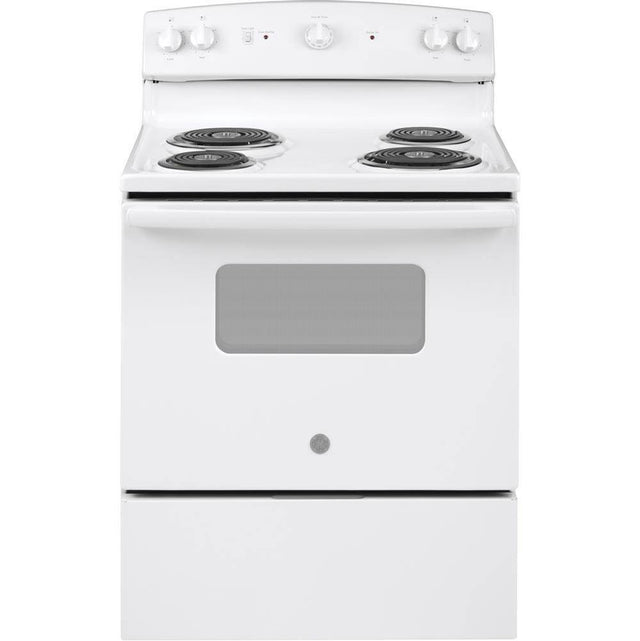 GE Appliances - GE 30'' Free-Standing Electric Range - White