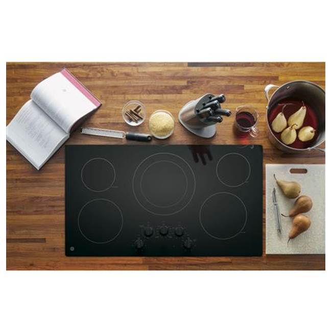 GE 36'' Built-In Knob Control Electric Cooktop