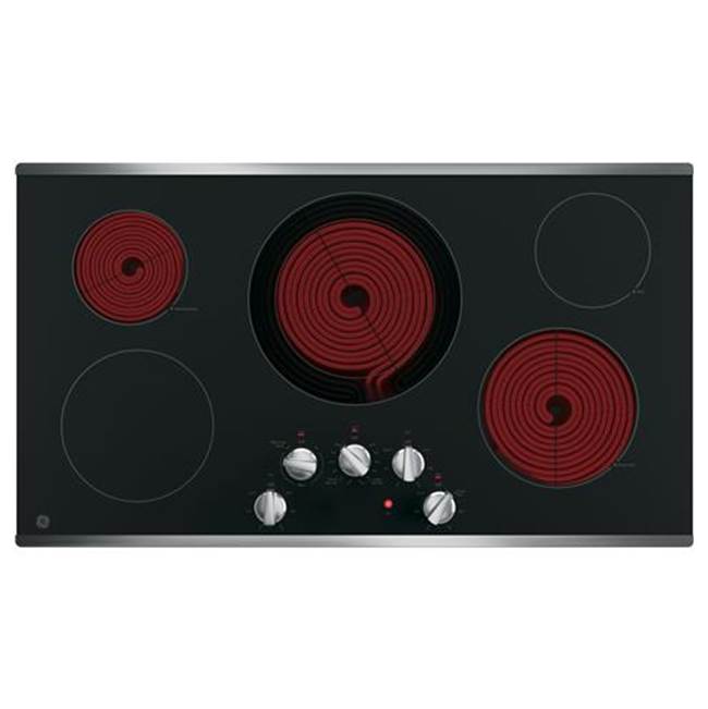 GE 36'' Built-In Knob Control Electric Cooktop