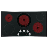GE 36'' Built-In Knob Control Electric Cooktop