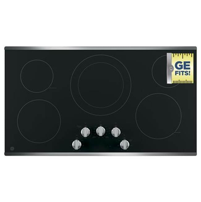 GE 36'' Built-In Knob Control Electric Cooktop
