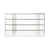 GE Appliances - Room Air Conditioner Aluminum Exterior Grille J Series - White