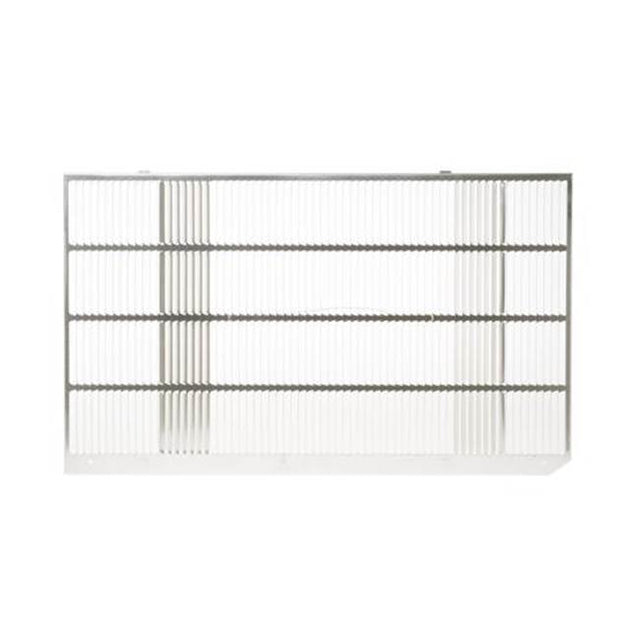 GE Appliances - Room Air Conditioner Aluminum Exterior Grille J Series - White