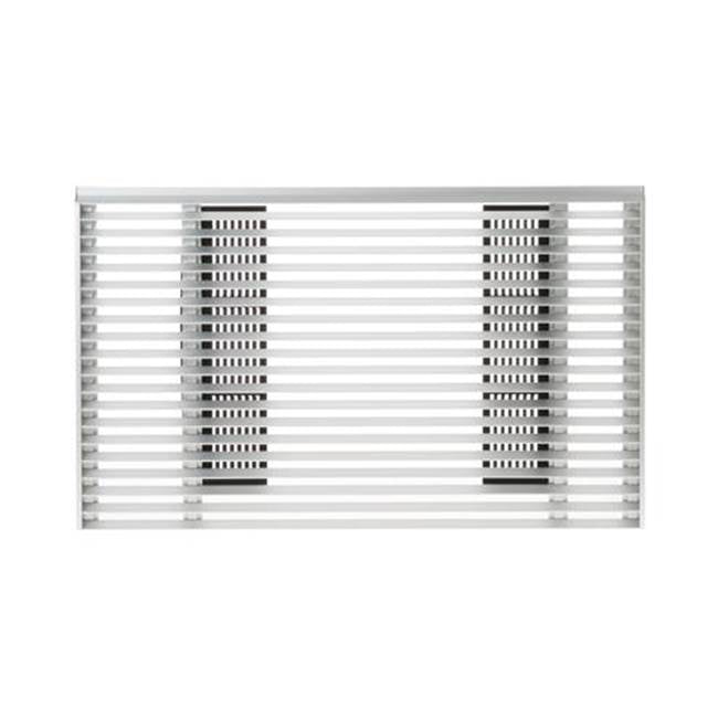 GE Appliances - Architectural Louvered Ext Grille-J Series - White