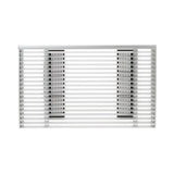 GE Appliances - Architectural Louvered Ext Grille-J Series - White
